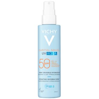 Vichy Capital Soleil UV-Aqua, ochronna mgiełka do twarzy i ciała, SPF 50, 200 ml - zdjęcie produktu