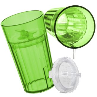 Reflo Smart Cup, kubek treningowy dla dzieci do nauki samodzielnego picia, zielony, powyżej 6 miesiąca życia, 280 ml - zdjęcie produktu