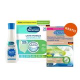 Zestaw Dr. Beckmann Magic Leaves, listki piorące, uniwersalne, 20 sztuk + perfumy do prania i kul do suszarek, Fresh, 250 ml + chusteczki wyłapujące kolor, 20 sztuk gratis - miniaturka zdjęcia produktu
