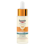 Eucerin Oil Control Dry Touch, ultralekkie serum UV, SPF 50+, 30 ml - miniaturka zdjęcia produktu