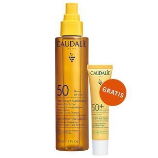 Caudalie Vinosun Protect, olejek do opalania SPF 50, 150 ml + krem o bardzo wysokiej ochronie, SPF 50+, 20 ml gratis - zdjęcie produktu