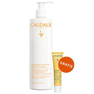 Caudalie Vinosun Protect, regenerujące mleczko po opalaniu, 400 ml + krem o bardzo wysokiej ochronie, SPF 50+, 20 ml gratis - zdjęcie produktu