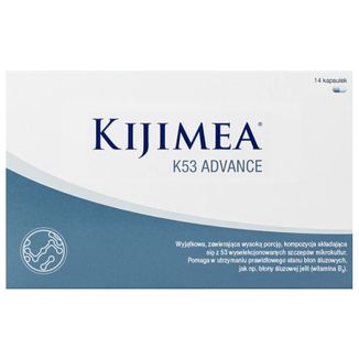 Kijimea K53 Advance, 14 kapsułek Kijimea K53 Advance, 14 kapsułek - zdjęcie produktu