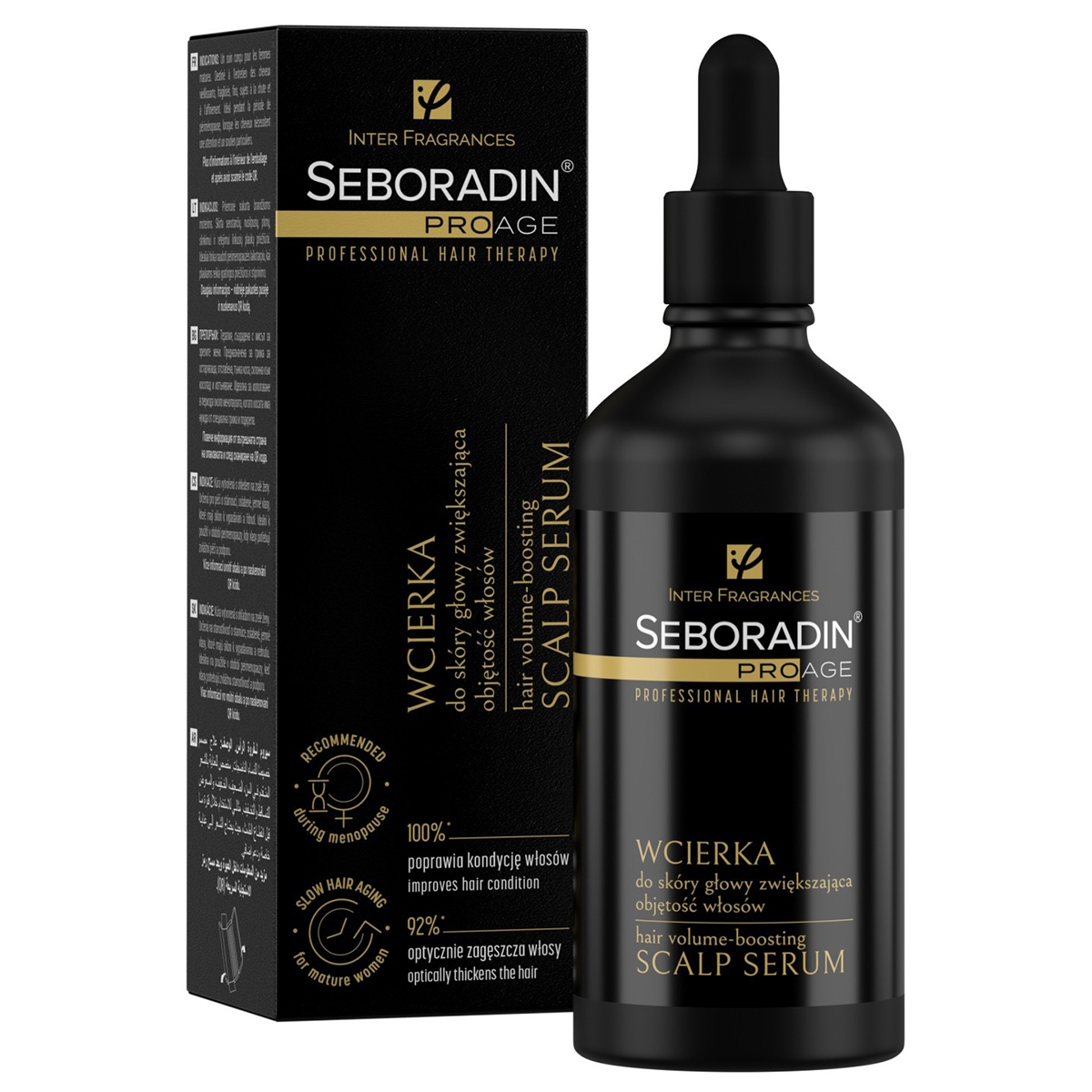 Seboradin Seboradin Pro Age, Haarkur für die Kopfhaut für mehr Volumen Haar, 100 ml — Inhaltsstoffe und Bewertung