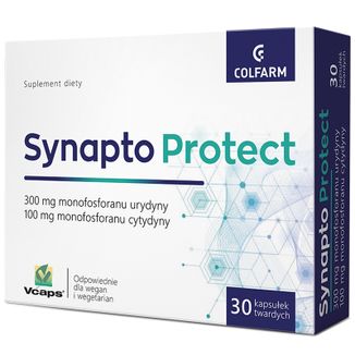 Synapto Protect, 30 kapsułek Synapto Protect, 30 kapsułek - zdjęcie produktu