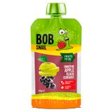 Bob Snail Fruits To Go, smoothie w tubce, jabłko-czarna porzeczka, 120 g KRÓTKA DATA - miniaturka zdjęcia produktu