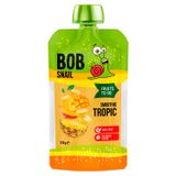 Bob Snail Fruits To Go, smoothie w tubce, banan-ananas-mango, 120 g - miniaturka zdjęcia produktu