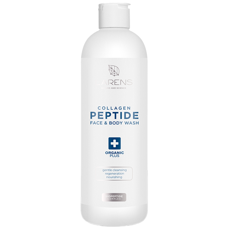 Larens Larens Collagen Peptide, żel do mycia twarzy i ciała, 210 ml