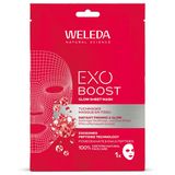 Weleda Exo Boost Glow, maseczka w płachcie z granatem i peptydami maca, 20 ml - miniaturka zdjęcia produktu
