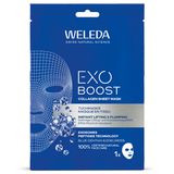 Weleda Exo Boost, kolagenowa maseczka w płachcie z goryczką letnią i szarotką alpejską, 20 ml - miniaturka zdjęcia produktu
