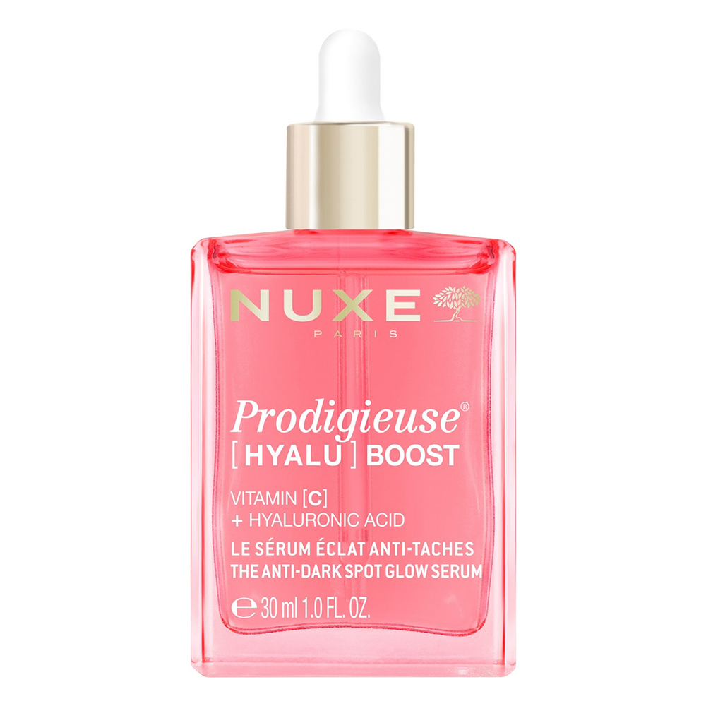 Nieznana Nuxe Prodigieuse [Hyalu] Boost, serum nawilżająco-rozświetlające z witaminą C, 30 ml