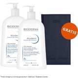 Zestaw Bioderma Atoderm Intensive, delikatnie oczyszczający żel, redukujący swędzenie skóry, 2 x 1 l + kalendarz książkowy na 2026 rok gratis - miniaturka zdjęcia produktu