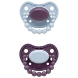 Luu Kids x Olga Frycz, smoczek uspokajający, 3-6 miesięcy, pozycjonujący, silikonowy, Johnny The Luu, 2 sztuki - miniaturka zdjęcia produktu