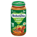 BoboVita Spaghetti po bolońsku, po 11 miesiącu, 250 g - miniaturka zdjęcia produktu