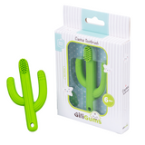 GiliGums, silikonowa szczoteczka-gryzak, kaktus, od 6 miesiąca GiliGums, silikonowa szczoteczka-gryzak, kaktus, od 6 miesiąca - miniaturka zdjęcia produktu