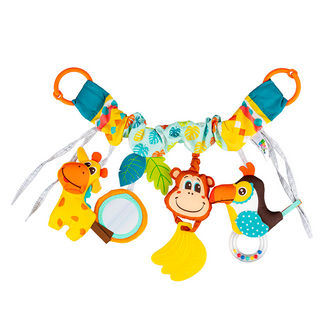 Dumel Balibazoo, zawieszka do wózka, kolorowa dżungla - zdjęcie produktu