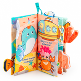 Dumel Jolly Baby, książeczka sensoryczna, Tajemnice Oceanu - miniaturka zdjęcia produktu