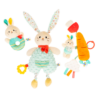 Dumel Jolly Baby, zestaw prezentowy Króliczki, od 3 miesiąca - zdjęcie produktu