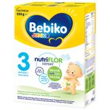 Bebiko Junior 3 Nutriflor Expert, odżywcza formuła na bazie mleka, powyżej 1 roku, 550 g USZKODZONE OPAKOWANIE - miniaturka zdjęcia produktu
