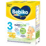 Bebiko Junior 3 Nutriflor Expert, odżywcza formuła na bazie mleka, powyżej 1 roku, smak waniliowy, 550 g - miniaturka zdjęcia produktu
