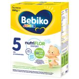 Bebiko Junior 5 Nutriflor Expert, odżywcza formuła na bazie mleka, dla przedszkolaka, 550 g Bebiko Junior 5 Nutriflor Expert, odżywcza formuła na bazie mleka, dla przedszkolaka, 550 g - miniaturka zdjęcia produktu