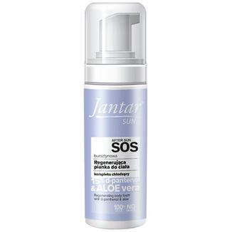 Farmona Jantar Sun, bursztynowa regenerująca pianka do ciała z kompleksem chłodzącym, 150 ml Farmona Jantar Sun, bursztynowa regenerująca pianka do ciała z kompleksem chłodzącym, 150 ml - zdjęcie produktu