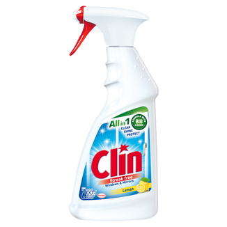 Clin, płyn do mycia szyb i luster, cytrynowy, 500 ml Clin, płyn do mycia szyb i luster, cytrynowy, 500 ml - zdjęcie produktu