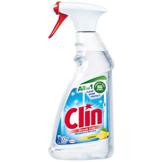 Clin, płyn do mycia szyb i luster, cytrynowy, 500 ml - zdjęcie produktu