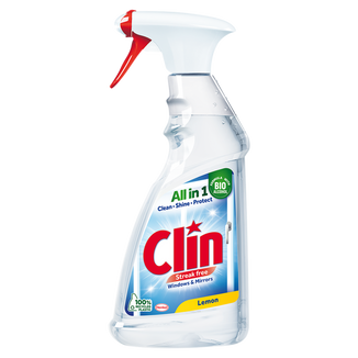 Clin, płyn do mycia szyb i luster, cytrynowy, 500 ml - zdjęcie produktu