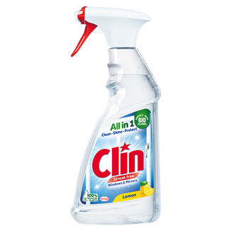 Clin, płyn do mycia szyb i luster, cytrynowy, 500 ml - zdjęcie produktu
