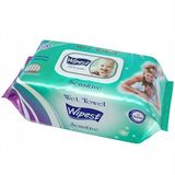 Wipest Sensitive, chusteczki nawilżane, 120 sztuk - miniaturka zdjęcia produktu