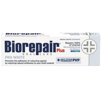 Biorepair Pro White Plus, wybielająca pasta do zębów, 75 ml - zdjęcie produktu