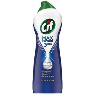 Cif Max Power Ocean Wave, mleczko z wybielaczem, 1001 g - zdjęcie produktu