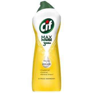 Cif Max Power Citrus Harmony, mleczko z wybielaczem, 1001 g Cif Max Power Citrus Harmony, mleczko z wybielaczem, 1001 g - zdjęcie produktu