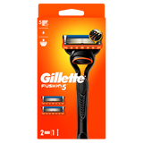 Gillette Fusion 5, maszynka do golenia dla mężczyzn, 1 sztuka + 2 ostrza Gillette Fusion 5, maszynka do golenia dla mężczyzn, 1 sztuka + 2 ostrza - miniaturka zdjęcia produktu