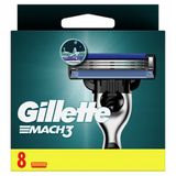 Gillette Mach 3+, wkłady wymienne do maszynki, 8 sztuk - miniaturka zdjęcia produktu