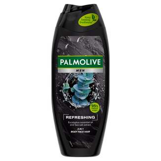 Palmolive Men Refreshing, żel pod prysznic dla mężczyzn 3w1, 500 ml - zdjęcie produktu