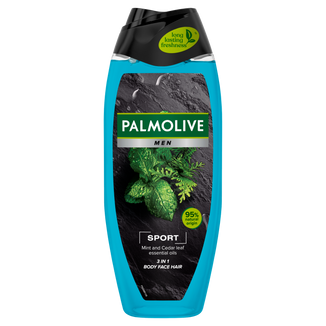 Palmolive Men Sport, żel pod prysznic dla mężczyzn 3w1, 500 ml Palmolive Men Sport, żel pod prysznic dla mężczyzn 3w1, 500 ml - zdjęcie produktu