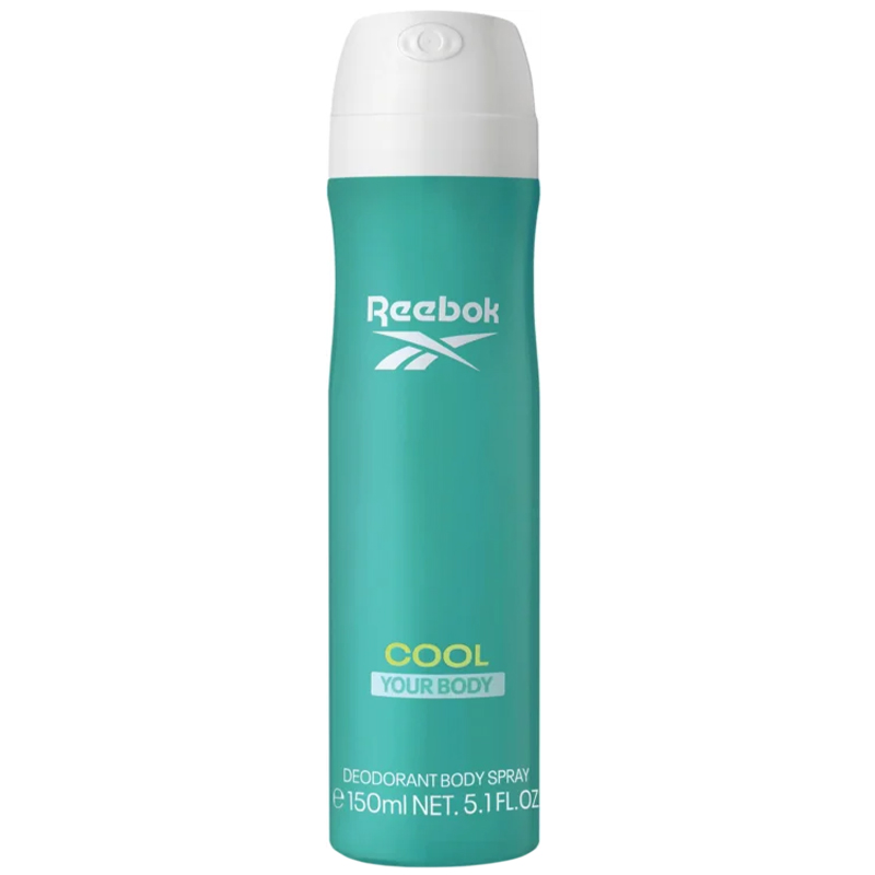 Nieznana Reebok Cool Your Body, Deospray, 150 ml — Inhaltsstoffe und Bewertung