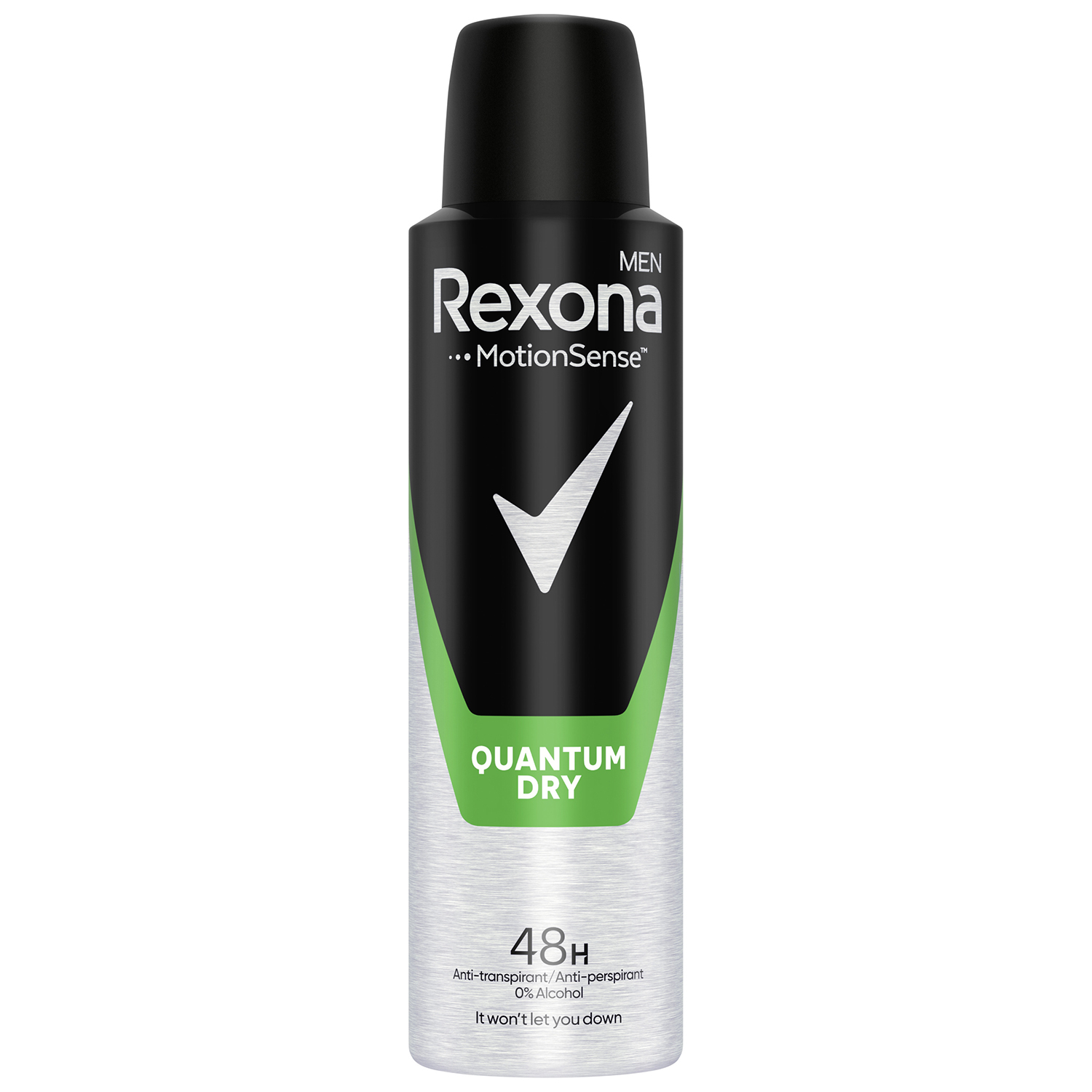 Rexona Rexona Quantum Dry, Antitranspirant für Herren als Spray, 150 ml — Inhaltsstoffe und Bewertung