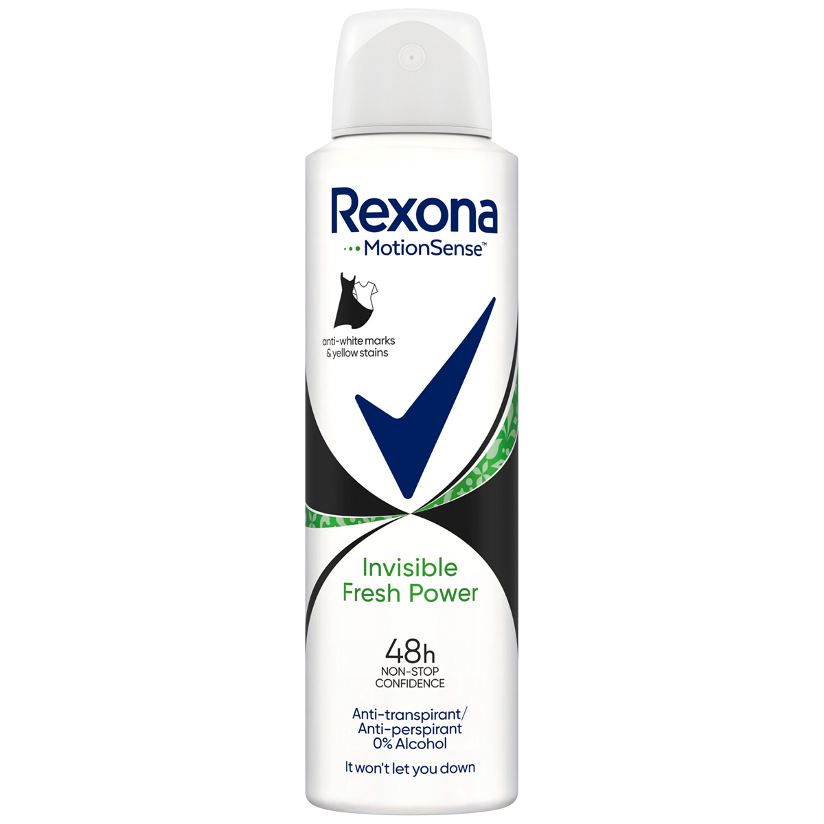 Rexona Rexona Invisible Fresh Power, Antitranspirant als Spray, 150 ml — Inhaltsstoffe und Bewertung