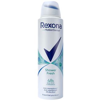 Rexona Shower Fresh, antyperspirant w sprayu, 150 ml - zdjęcie produktu
