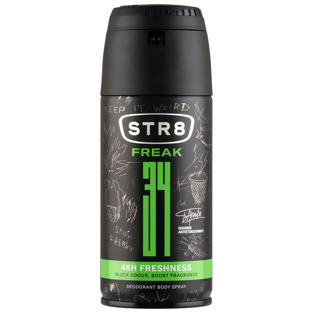 Str8 STR8 FR34K, Deospray für Herren, 150 ml — Inhaltsstoffe und Bewertung