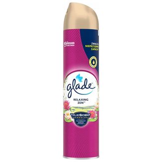Glade Relaxing Zen, odświeżacz powietrza w sprayu, 300 ml - zdjęcie produktu