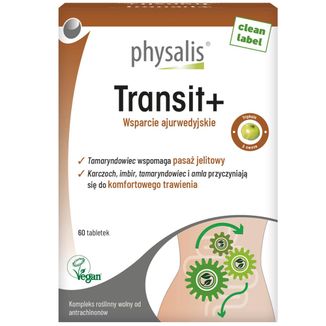 Physalis Transit+, 60 tabletek - zdjęcie produktu