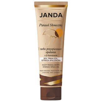 Janda Parasol Słoneczny, turbo przyspieszacz do opalania z B-karotenem, 150 ml - zdjęcie produktu