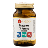 Yango Magnez 3 Formy Organiczne, 90 kapsułek - miniaturka zdjęcia produktu