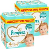 Zestaw Pampers Premium Care 4 (9-14 kg), pieluchy, 2 x 174 sztuki - miniaturka zdjęcia produktu