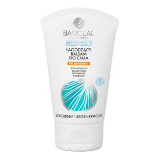BasicLab Protecticus, łagodzący balsam do ciała po opalaniu, 30 ml - zdjęcie produktu