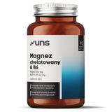 UNS Magnez Chelatowany & B6, 90 kapsułek - miniaturka zdjęcia produktu